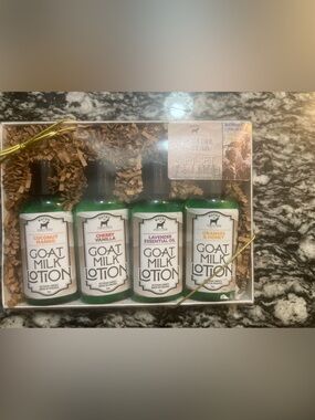 Bate’s Family Farm GOAT Milk lotion- 4 pack each 2 oz. New in box